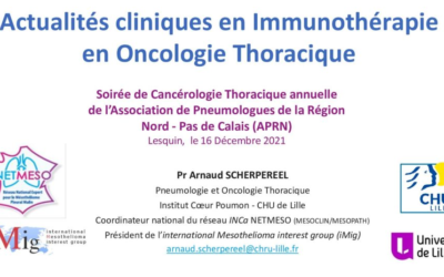 2021 soirée Cancéro Thoracique APRN – Immunothérapie – Scherpereel